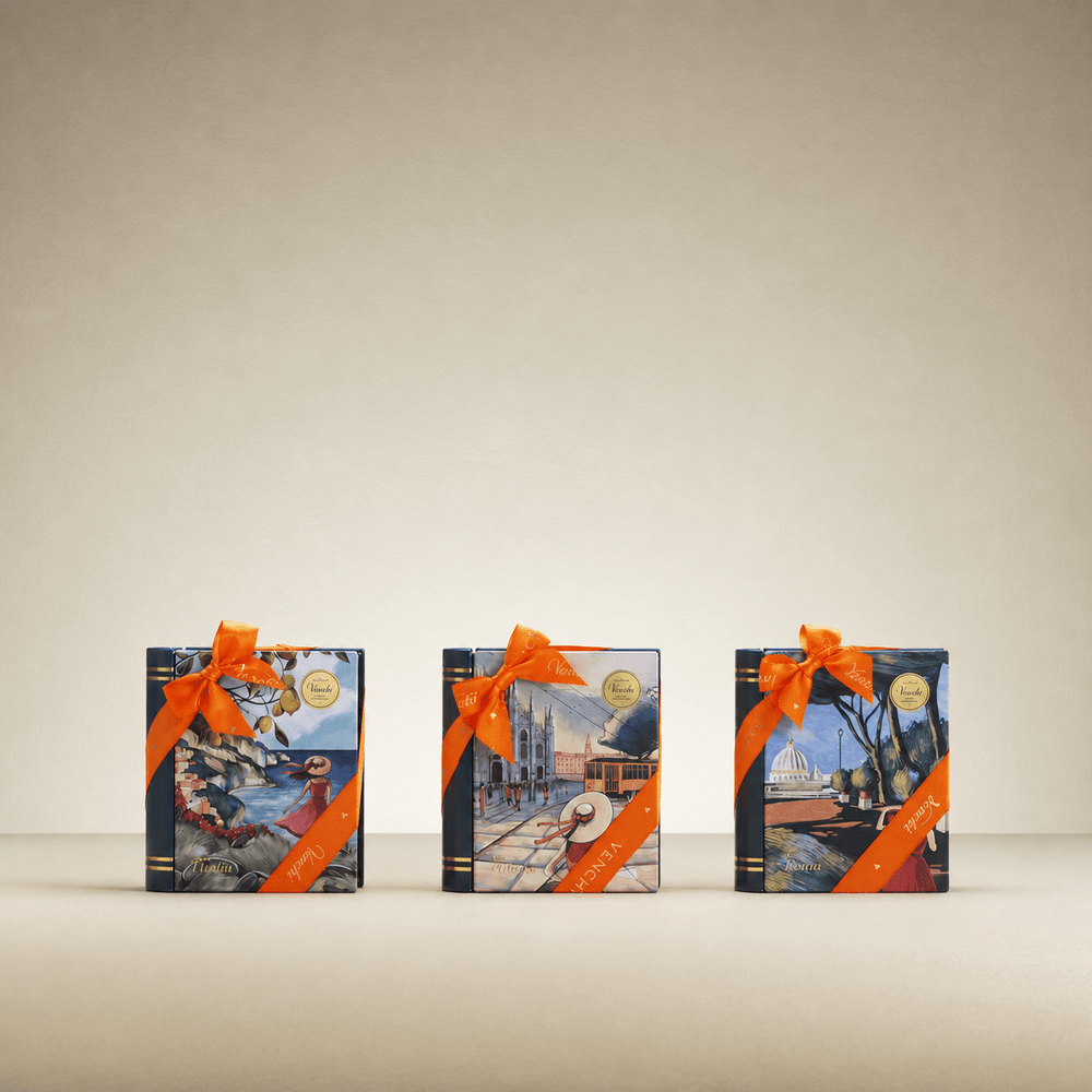 3x Venchi Mini Books: assorted chocolates, 364 g – Venchi Store