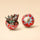 Vintage Dream Red Tin Ball with Cream & Crunchy Small