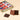 Vintage Dream tin with Christmas Granblend chocolates, featuring three unwrapped, artisanal squares displayed in front. - AI generated text