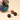 Blaue Kugeldose Vintage Dream mit Cream & Crunchy Klein